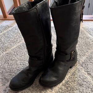 Naturalizer Black Moto Boots